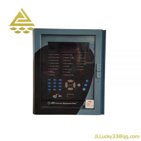 GE Multilin 489-P1-HI-A20-E-H Generator Management Relay, Industrial Control