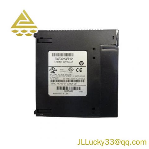 GE Fanuc IC693CMM321 Ethernet Interface Module - Series 90-30, for Industrial Control Applications