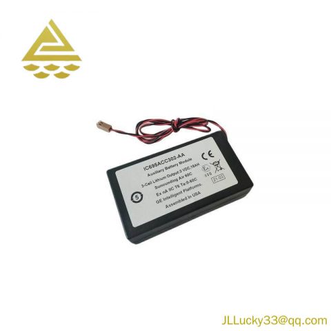 GE ACC302 Battery Module, 24VDC, 1.3Ah, for PLC Systems