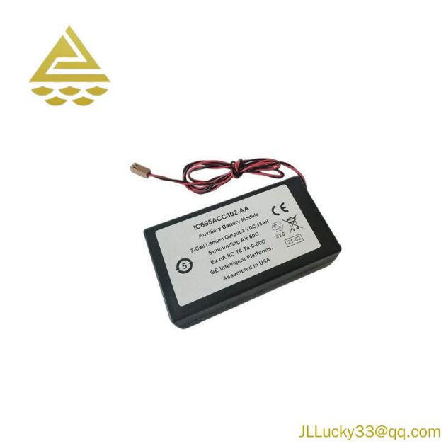 GE ACC302 Battery Module, 24VDC, 1.3Ah, for PLC Systems