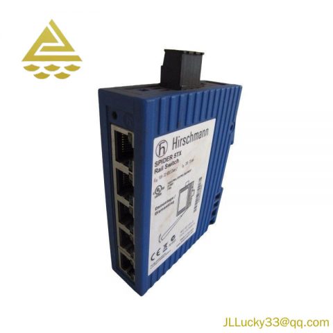 Hirschmann Spider 5TX Rail Switch: Unmanaged Industrial Ethernet Switch