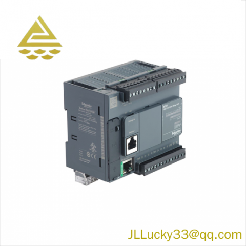 Schneider Electric TM221CE24R Controller: M221 24I/O Relay Ethernet Module