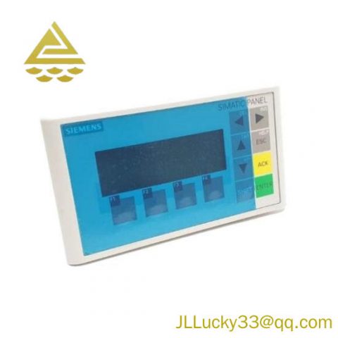 Siemens 6AV6640-0BA11-0AX0: Advanced Operator Panel for Industrial Control Systems