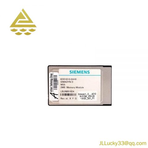 Siemens 6DD1610-0AH0 SIMADYN D Memory Submodule MS41