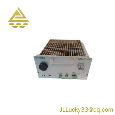 Siemens 6DD1683-0CC0 Power Supply - Reliable Industrial Power Solution