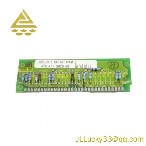 Siemens 6SE7031-5EF84-1BH0: Advanced Normalizing Module for Industrial Automation