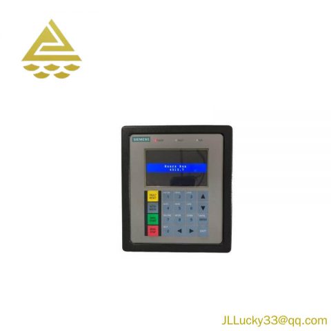 SIEMENS A5E02363383 Keypad - Advanced Control Solution