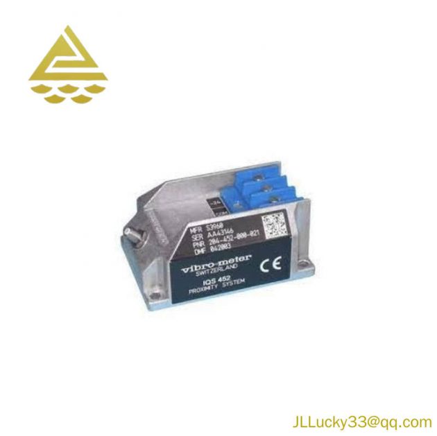 VIBRO METER IQS452-221: Proximity Sensor System, Precise Monitoring & Control