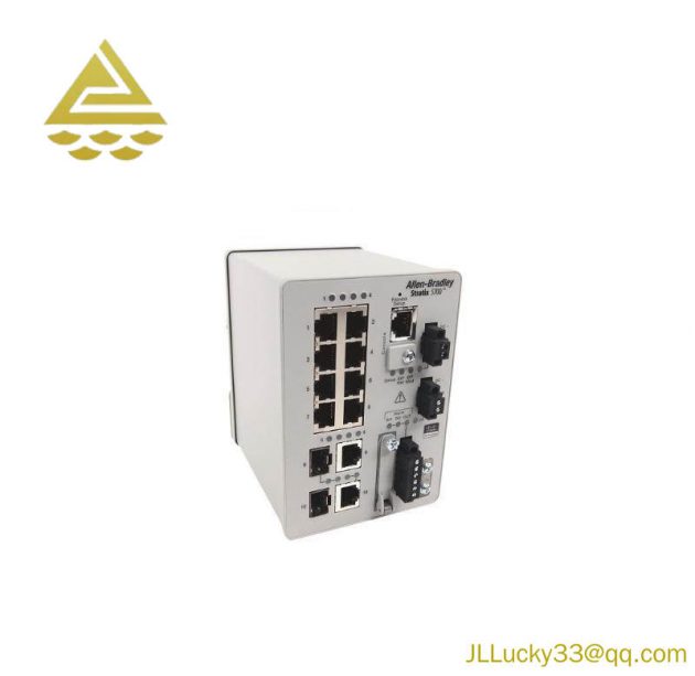 AB Electronics 1783-BMS10CA 8 Copper 10/100 Port Industrial Ethernet Switch