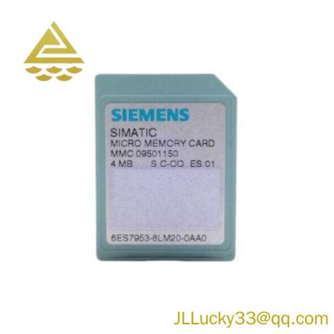 SIEMENS 6ES7953-8LM20-0AA0 Micro Memory Card, Industrial Control Solutions