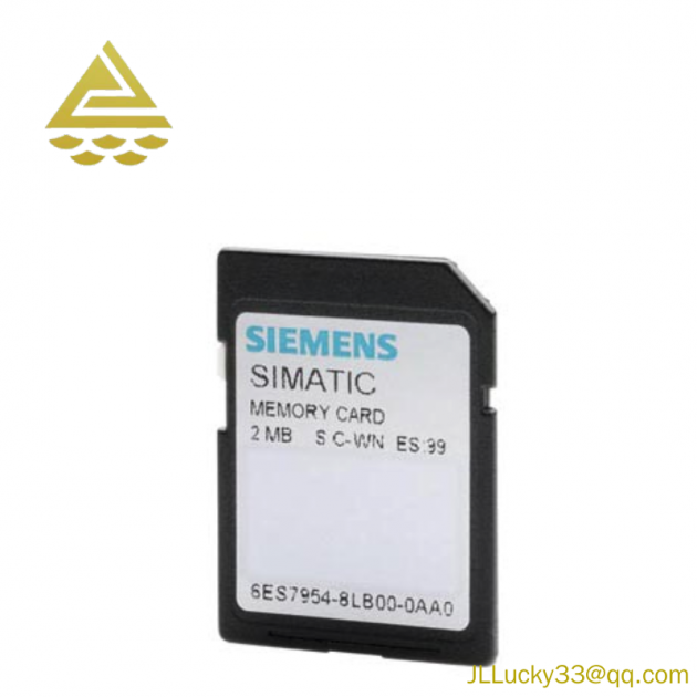 SIEMENS 6ES7954-8LB00-0AA0 Memory Card: High-Performance S7 Control Module