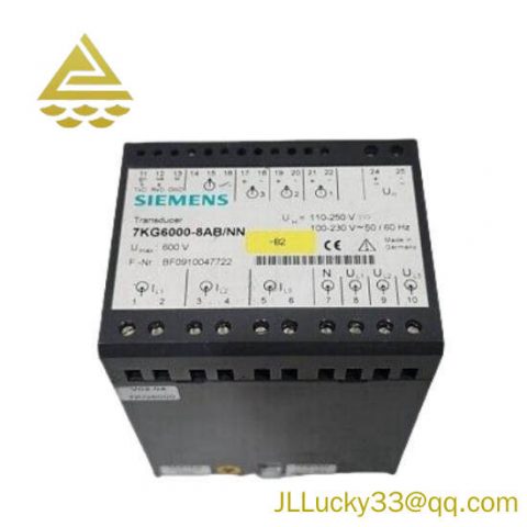 Siemens 7KG6000-8AB/LL - Industrial Control Module