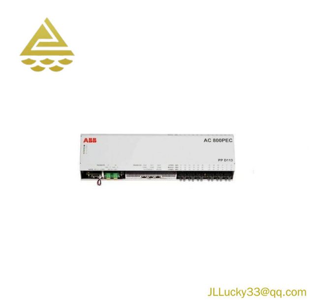 ABB 3BHE023784R2530 PP D113 B01-25-111000 Control Module
