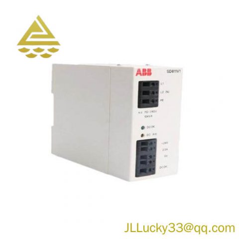 ABB SD811v1 Power Supply, Industrial Control Solutions