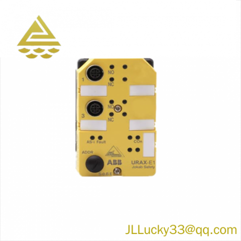 ABB URAX-E1/2TLA020072R0600 Safe Input Slave, Advanced Control Module