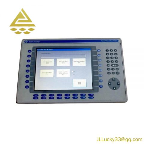 Allen Bradley 2711P-RDB10C/B: Industrial-grade HMI Display Module for Advanced Automation Solutions