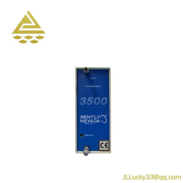 Bently Nevada 3500/15-05-00 Power Supply; Manufacturer:bently-nevada