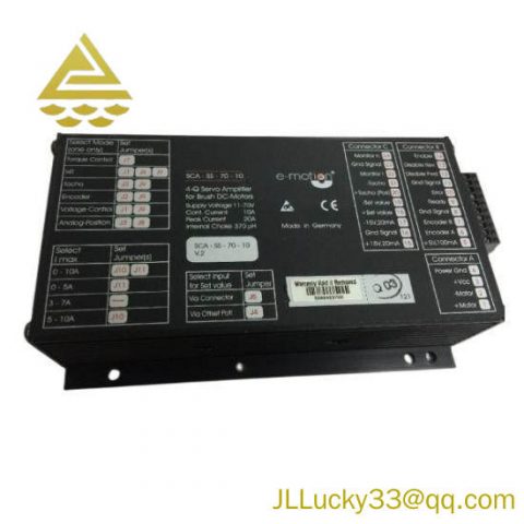 E-motion SCA-SS-70-10 Servodrive - Precision Control for Industrial Automation