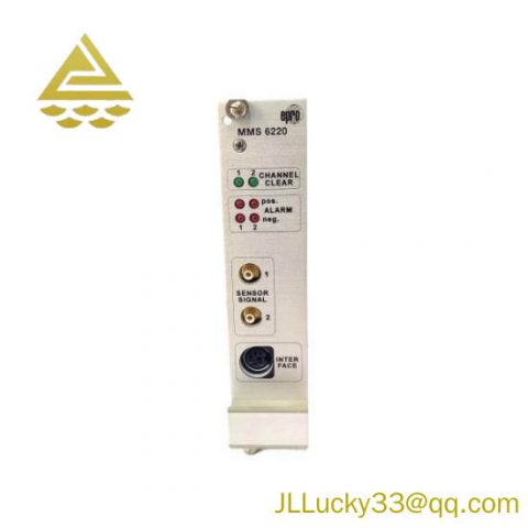 Emerson Ovation MMS6220 Monitoring Module: Advanced Automation for Industrial Control