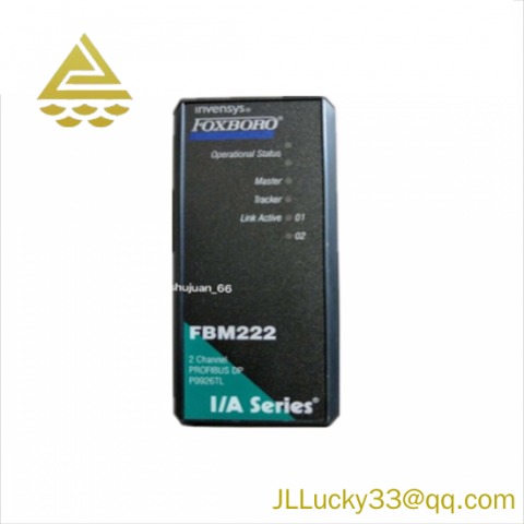 FOXBORO FaBM222 P0926TL Profibus DP Module - Precision Control for Industrial Automation