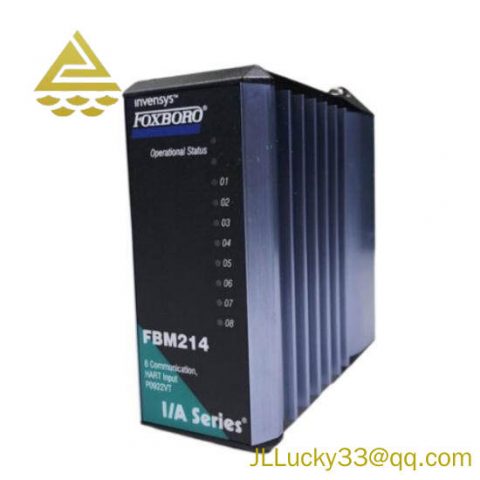 FOXBORO FBM214 P0914XQ - Enhanced Communication & Hart Input Module for Industrial Control