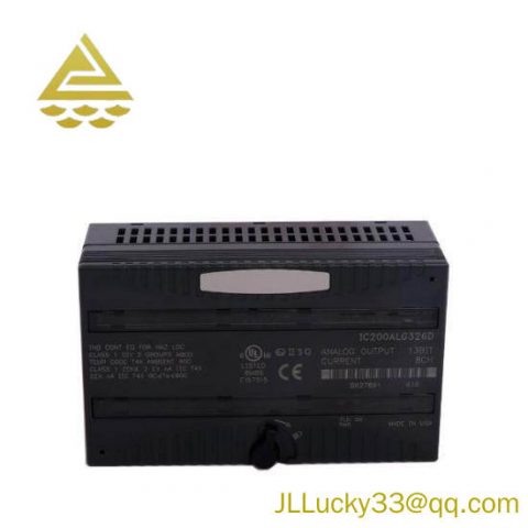 GE Fanuc IC200ALG326 - Versamax PLC, Industrial Control Module