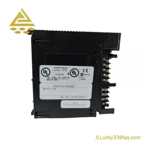 GE HE693RTD600R - High Precision RTD Input Module, Designed for Industrial Automation