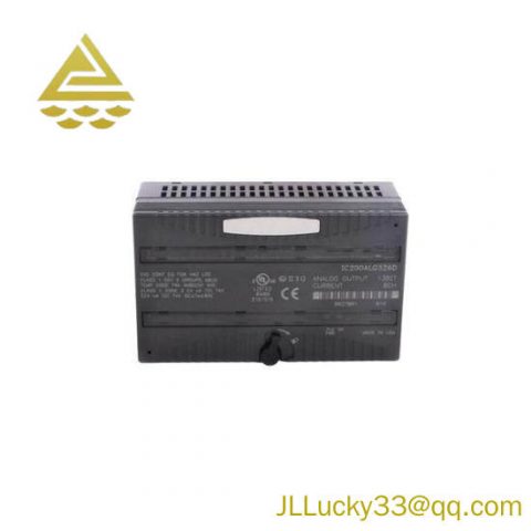 GE Fanuc IC200ALG326 Analog Output Module: Precision Control Solution for Industrial Automation