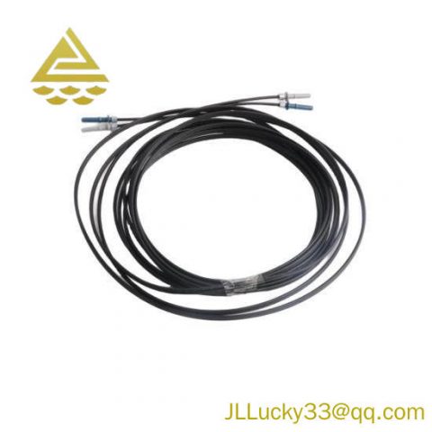 ABB HP-HP/AA-7676-91-0050 POF Fiber Optic Cable, 5 Meter, Duplex