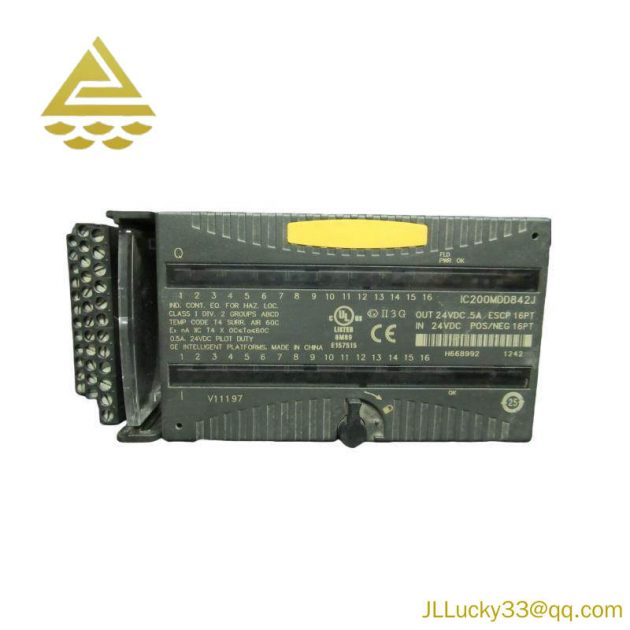 GE IC200MDD842J: Precision Modular Control for Industrial Automation