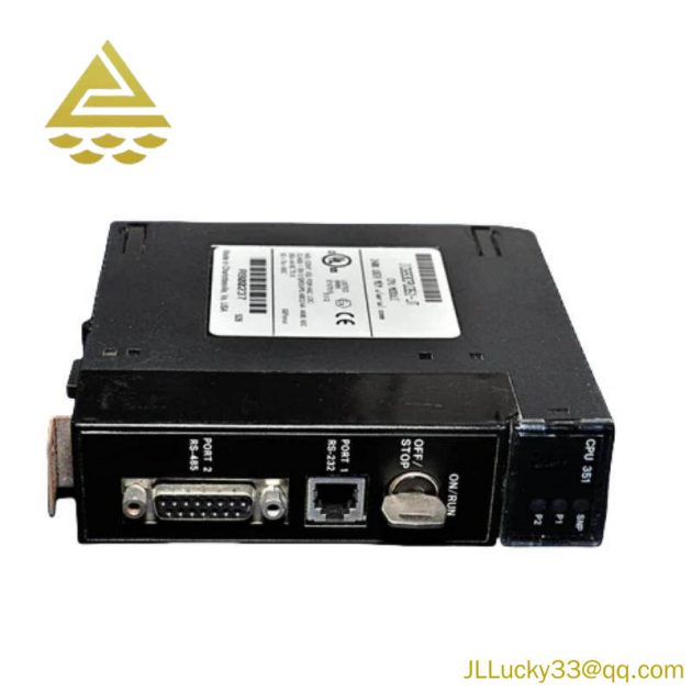 GE IC693CPU351: Single Slot CPU Module for Advanced Industrial Control Solutions