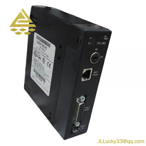 GE IC693CPU363 Single Slot CPU Module: High-Performance Control for Industrial Automation