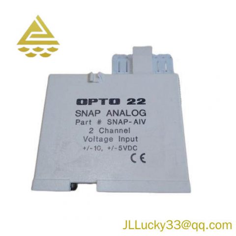 Opto 22 SNAP-AIV Input Module: Advanced Digital Control Solutions