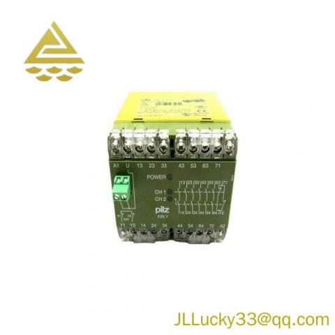 PILZ PZE7 24VDC 6S1O Safety Relay - Reliable Protection for Industrial Automation