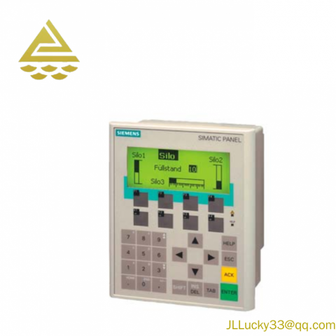SIEMENS SIMATIC Operator Panel OP77B Backlit LC Display, 4.5" Graphic Capability, MPI-/PROFIBUS-DP Interface, Up to 12 MB Memory