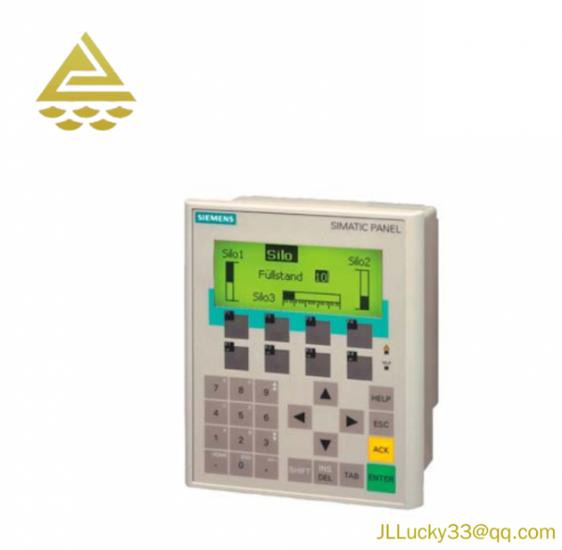 SIEMENS SIMATIC Operator Panel OP77B Backlit LC Display, 4.5" Graphic Capability, MPI-/PROFIBUS-DP Interface, Up to 12 MB Memory