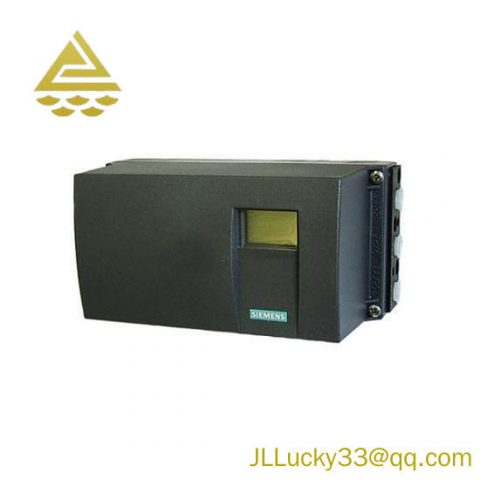 SIEMENS 6DR5010-OEN01-0AA0 Smart Electropneumatic Positioner: Precision Control for Industrial Automation