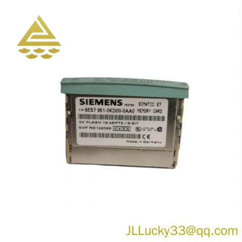 SIEMENS 6ES7951-0KD00-0AA0: Industrial Memory Card for S7-300 & ET 200, Enhancing Automation Efficiency
