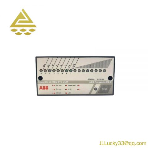 ABB ICSM06A6 FPR3350601R1062 - Remote Analog I/O Unit for Industrial Automation