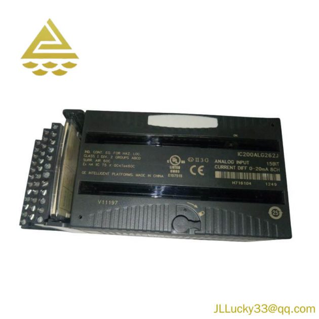 GE IC200ALG262: Advanced Analog Input Module for Industrial Automation