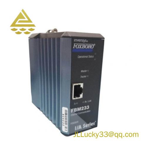 Invensys Foxboro FBM233 I/A Series Process Instrumentation Module