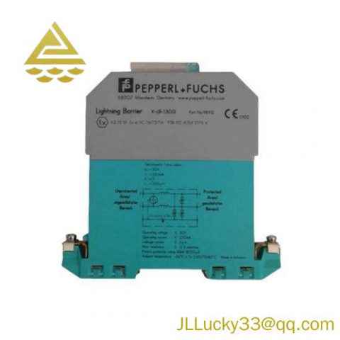 P+F K-LB-1.30G Surge Protection Barrier, Lightning and Surge Protection for Industrial Signals