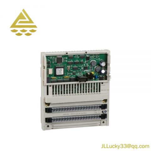 Schneider 170AAO92100 Analog Output Module - Industrial Automation Control System Component